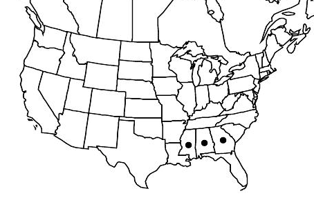 The range of Crataegus aemula